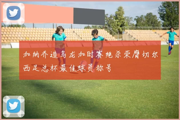 加纳乔造乌龙加时赛绝杀荣膺切尔西足总杯最佳球员称号